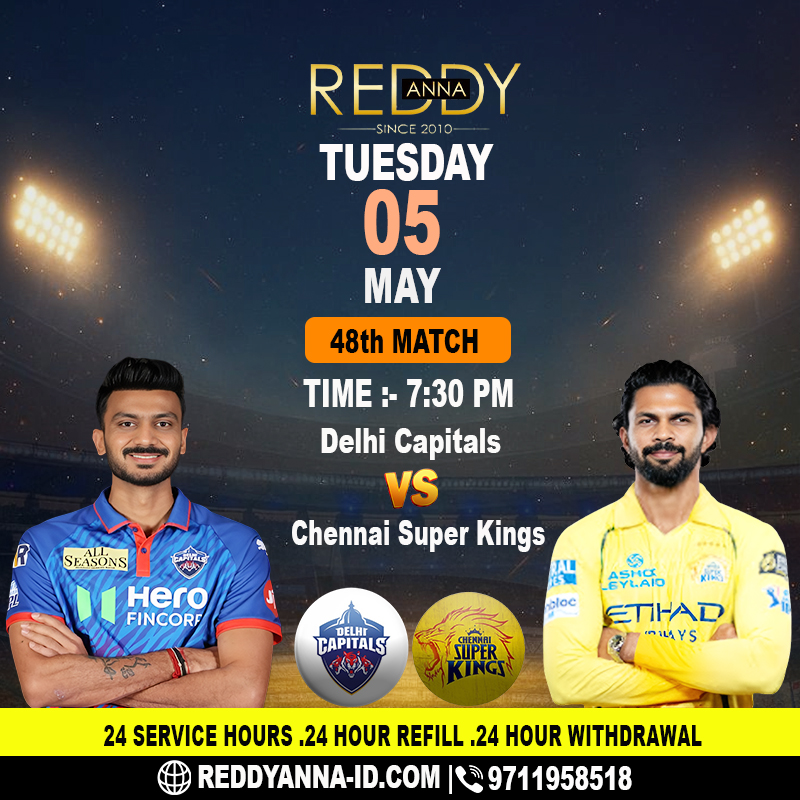 Reddy Anna Book - DC vs CSK